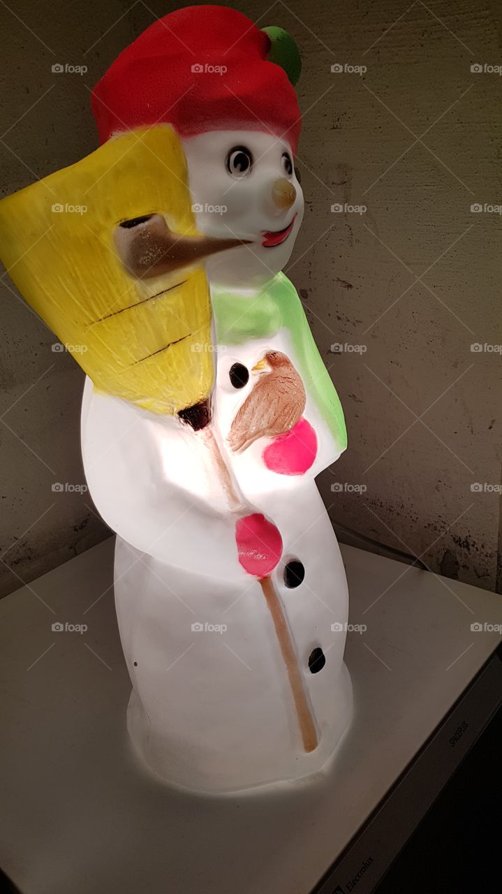 electric snowman