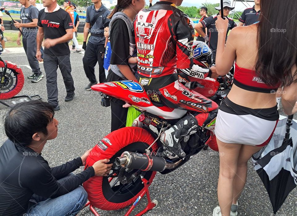 Preparation before the game