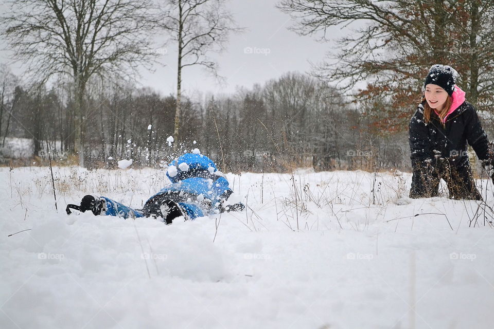 Snowballfight