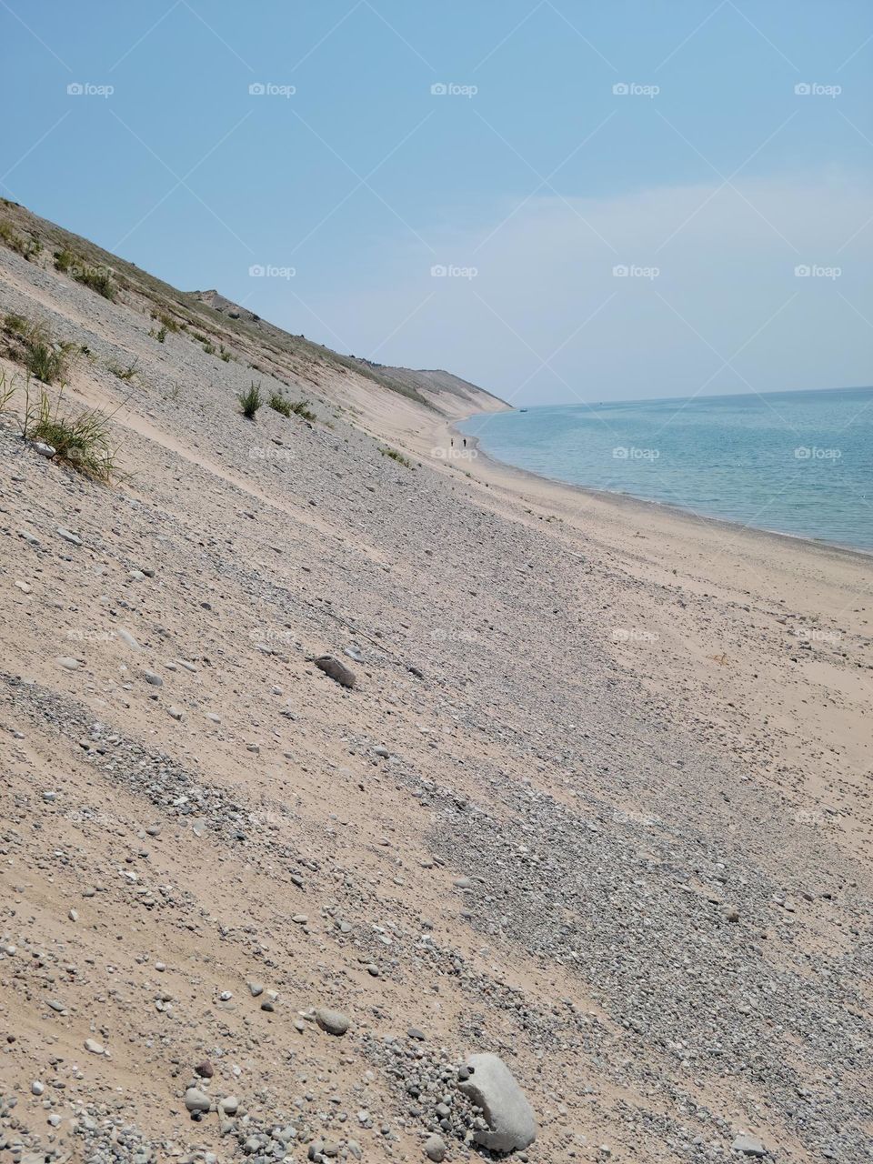 Dune Climbing on South Manitou Island