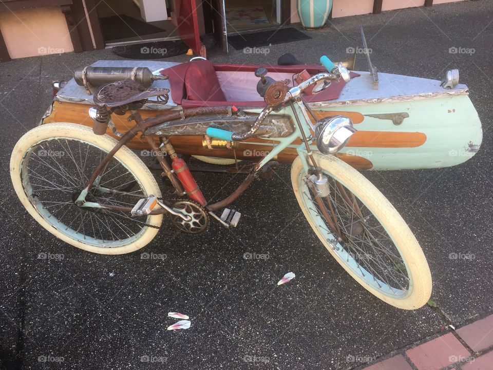 Unique Passenger Bicycle