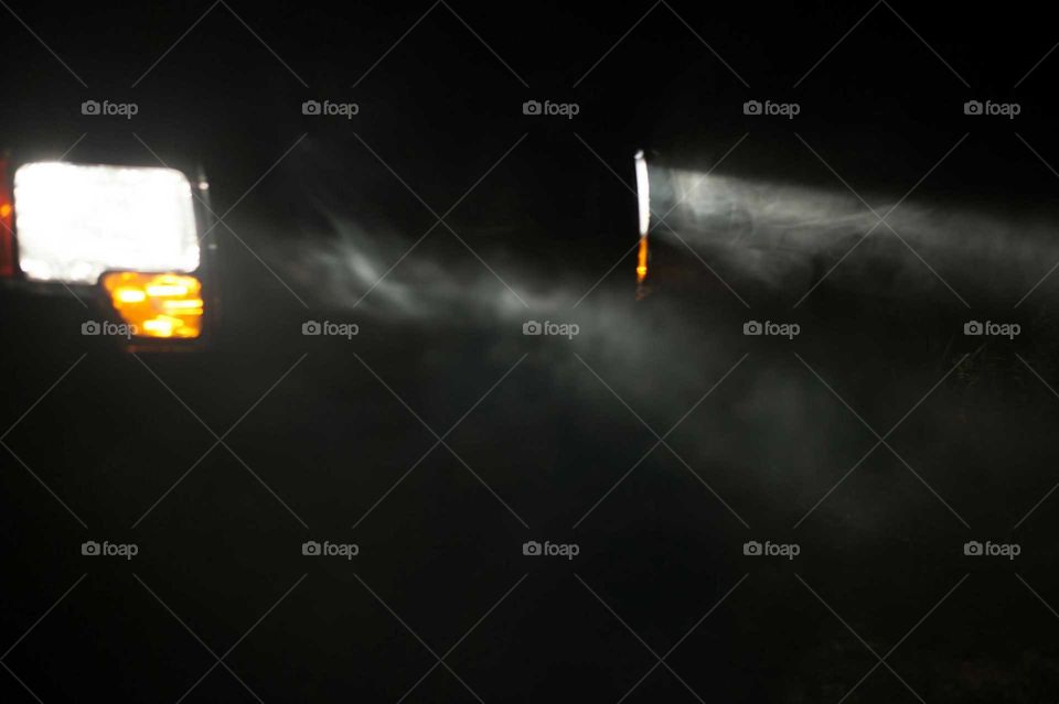 healights. headlight with smoke