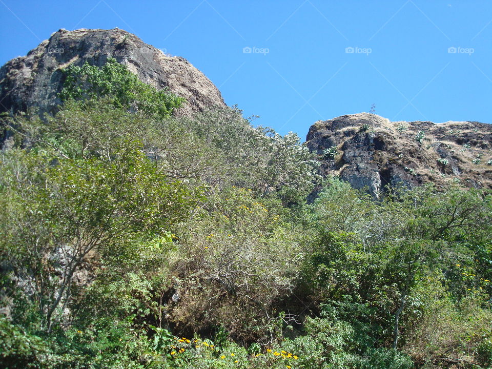 Montaña de piedra