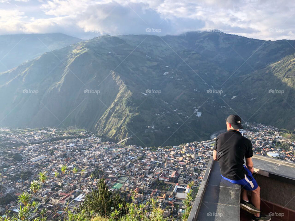 These are my best selections of landscape in America Latina. These clichés are selected with the best care. Uniques moments of my life that I am selling now, in exclusivity. This is precious! Baños, Ecuador. The best adventure.