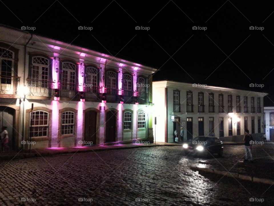 Tiradentes Square, Ouro Preto. The main square of the city.