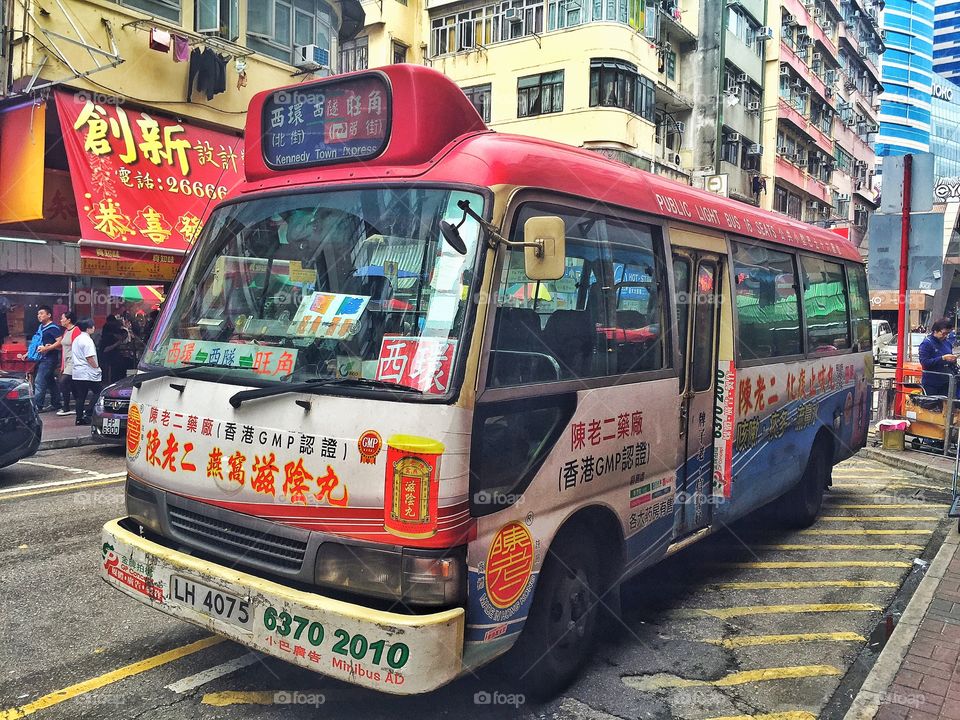 Hong Kong bus 