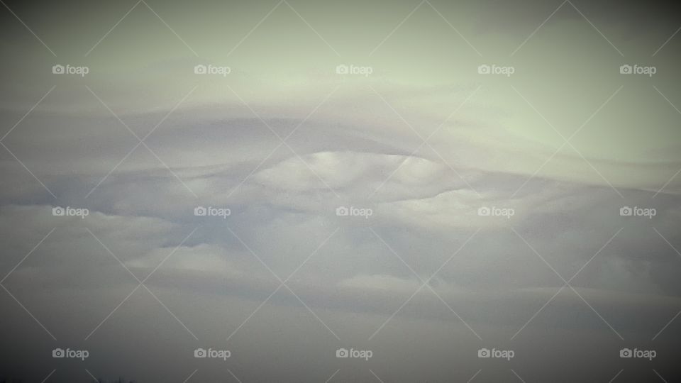 eye of the storm clouds