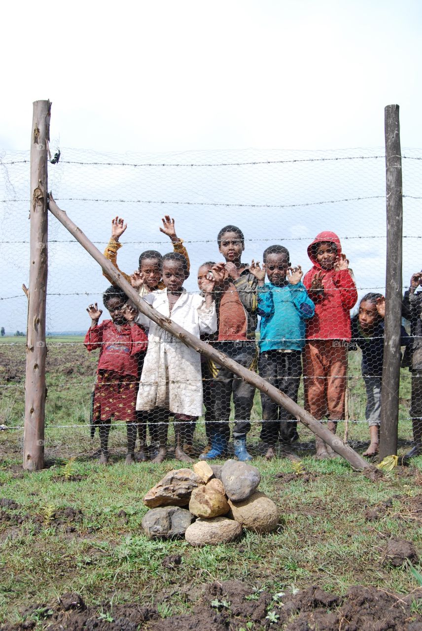 Looking in on the work 