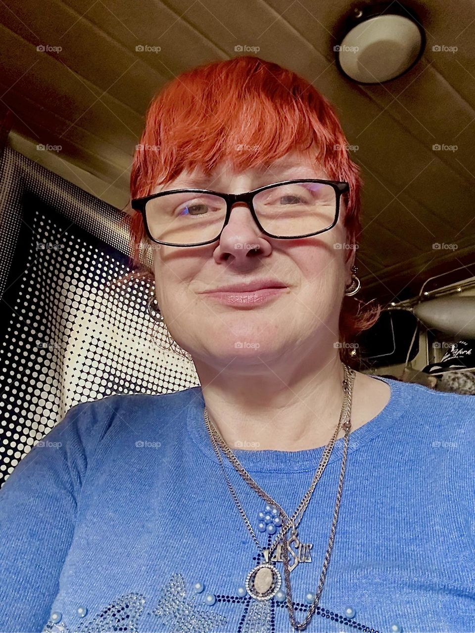 This is me, “Petra Schiller” a.k.a. “Maxine Firefox” a.k.a. “Maximiliane Feuerfuchs” aboard “Salvation”, the “28 foot 1969 Luhrs” cabin cruiser that is home to me and my partner “Timothy Trespas”. 2024. Hypnotic Productions