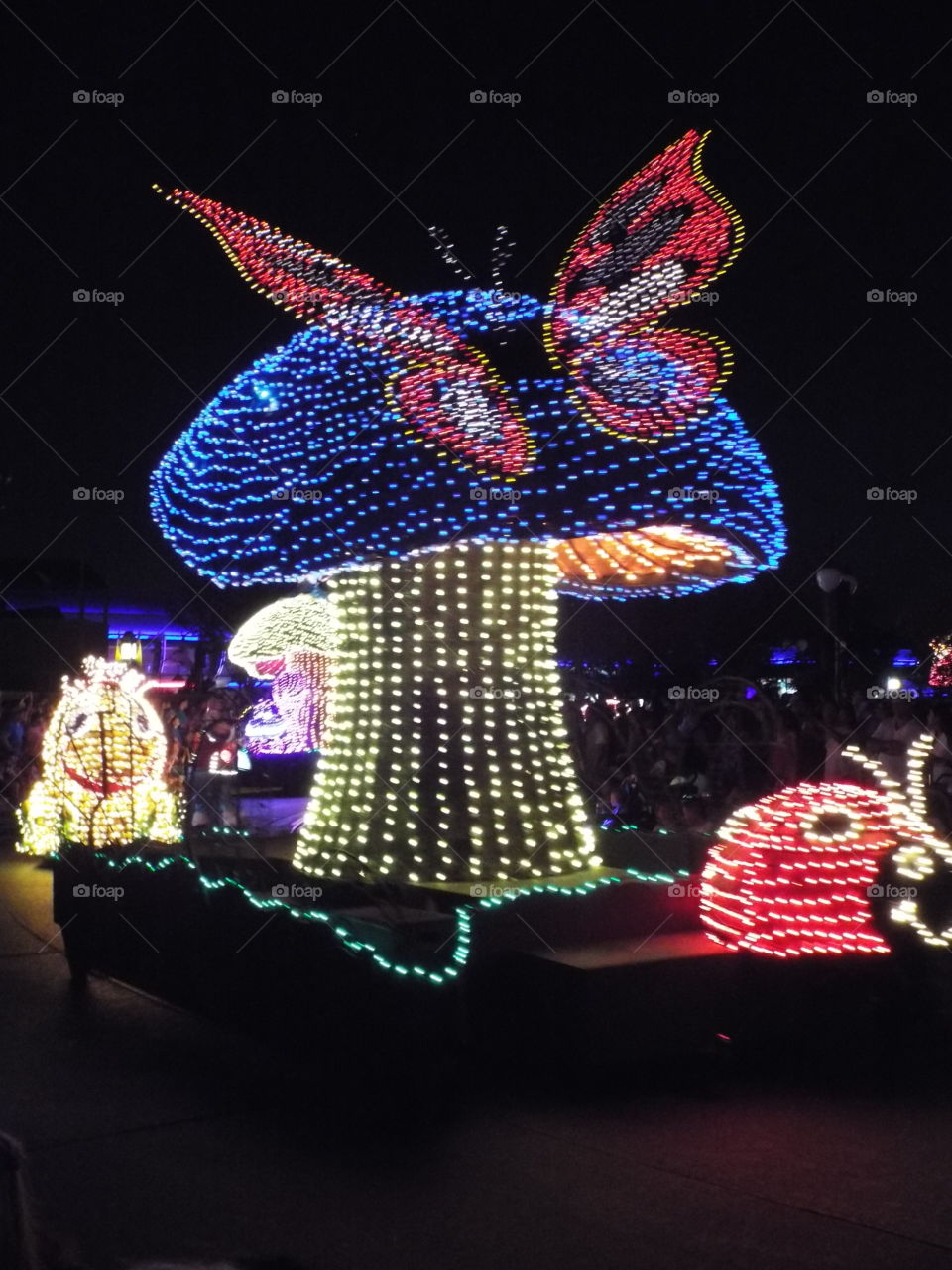 lighted parade