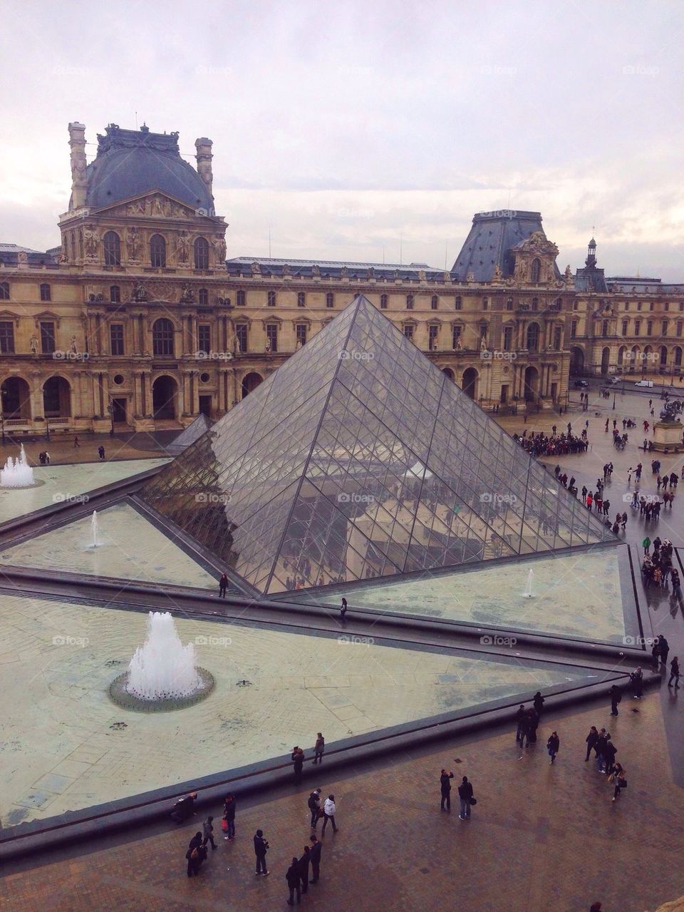 The Pyramid at the Louvre