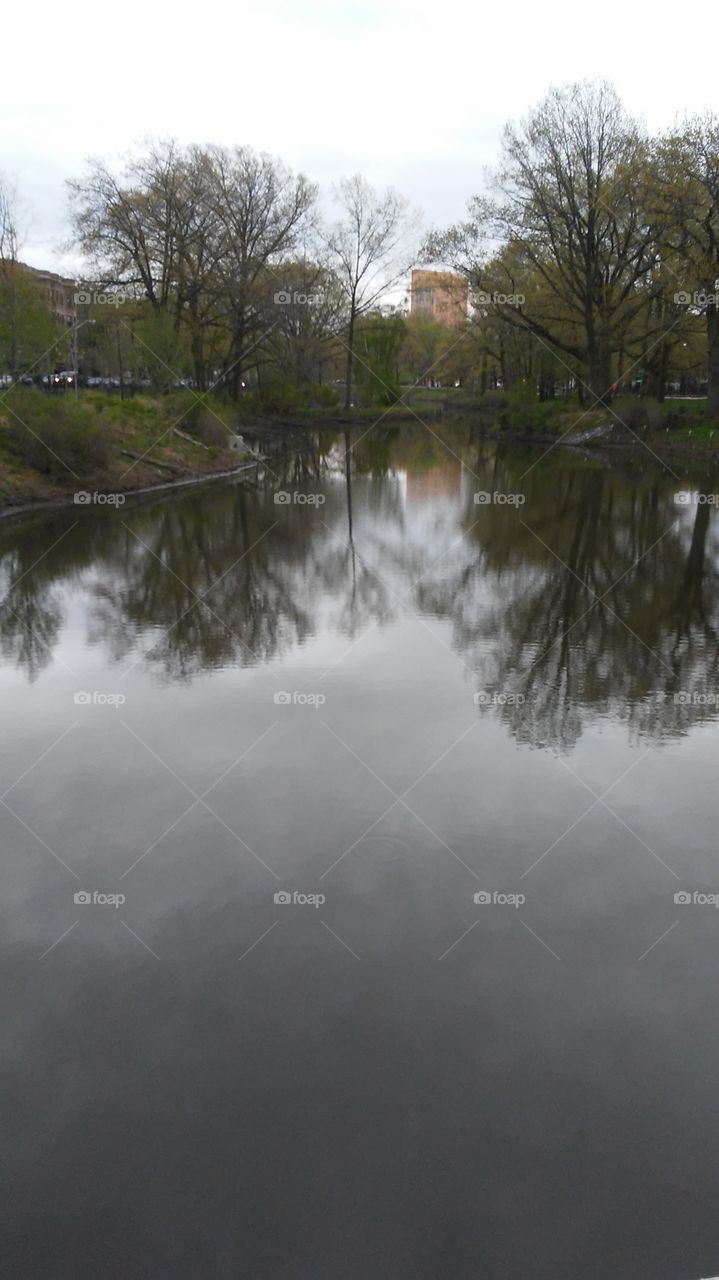 spring
 calmness. peace