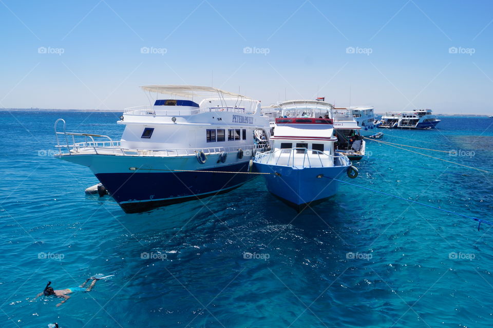 Boat on Red Sea