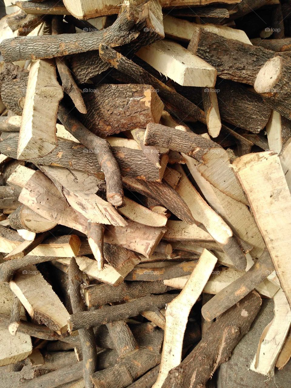 wood for cooking purposes