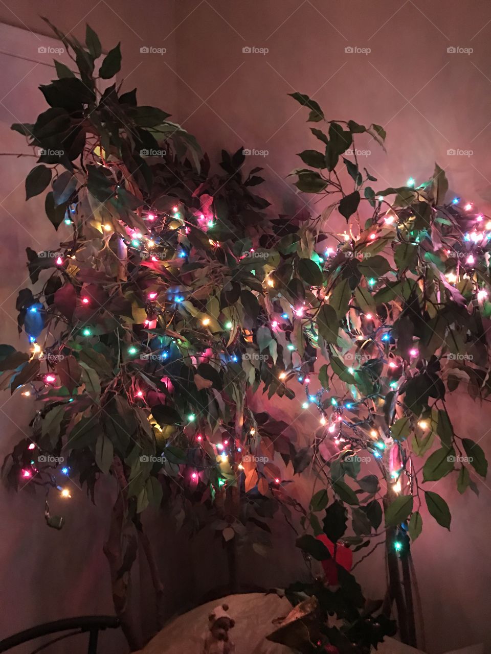 Bright Colorful Lights Tree
