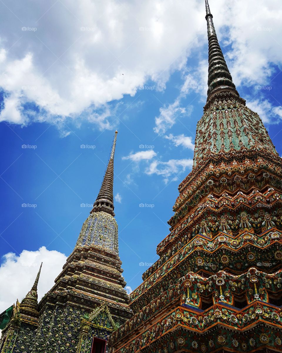 wat pho temple @Bangkok Thailand