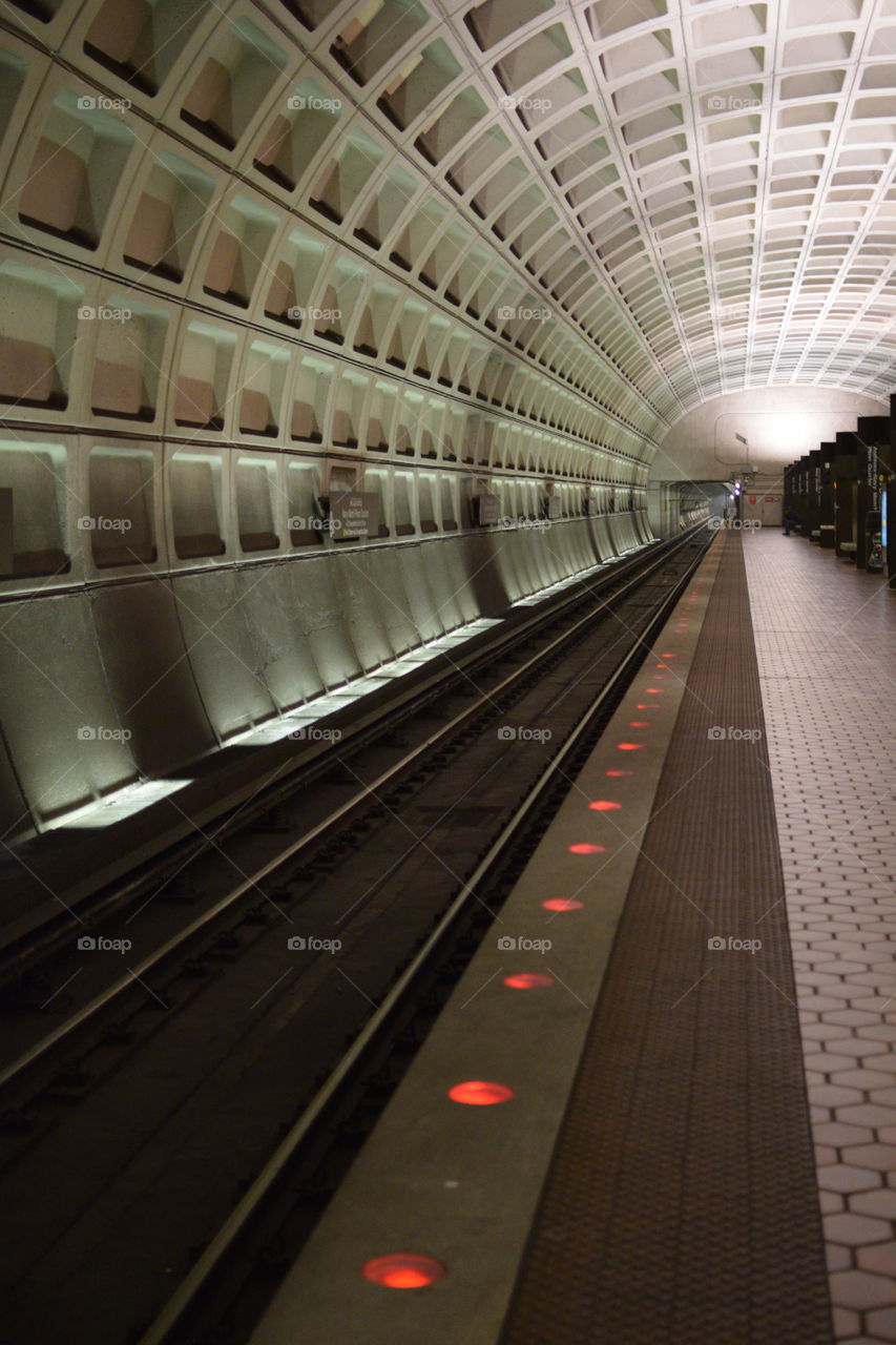 The Metro into Washington DC