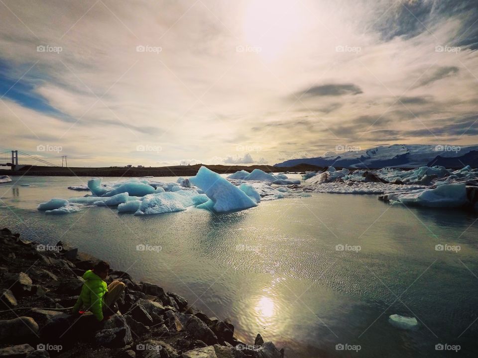 Icelandic sunset