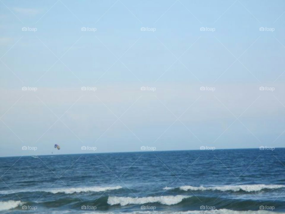 waves at Myrtle Beach