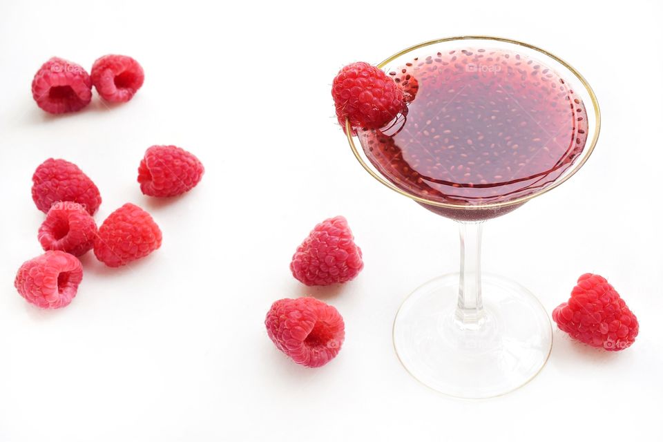 Passion a raspberry drink