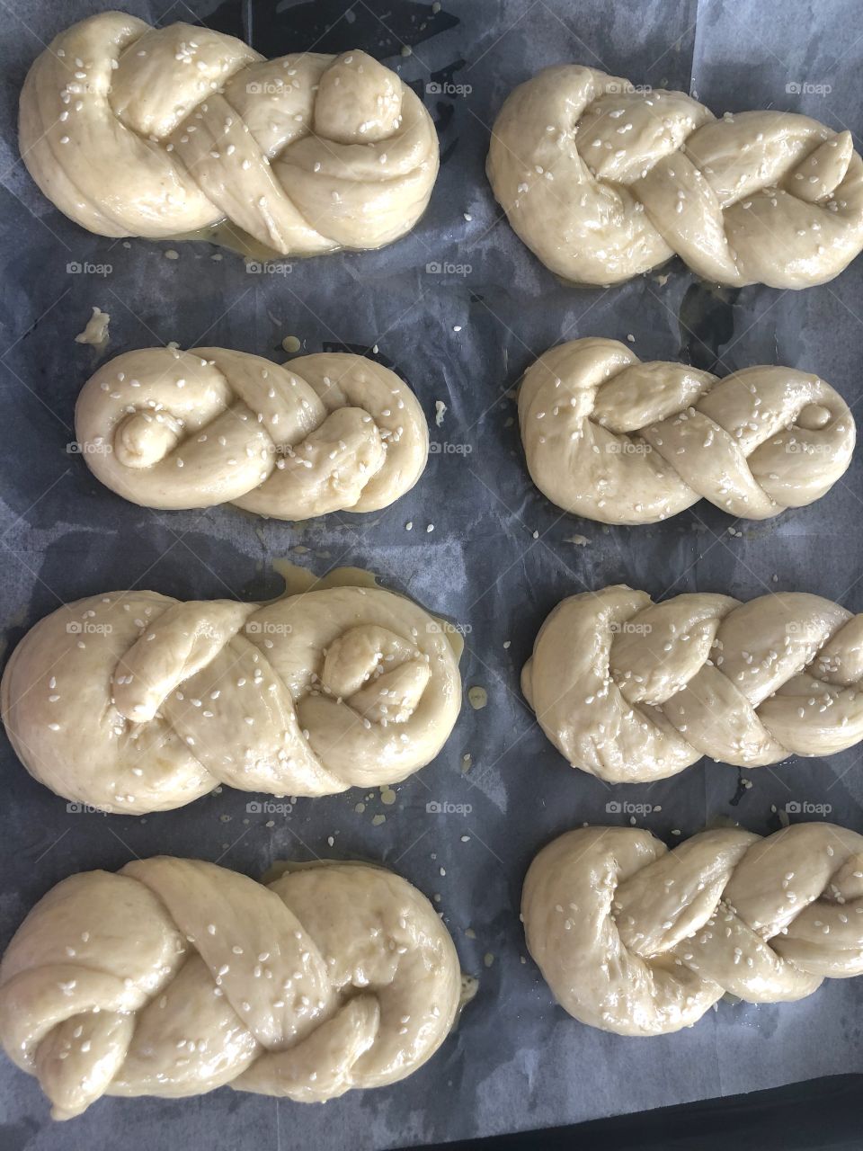 Hallah bread in the making at home 🥖 🏡