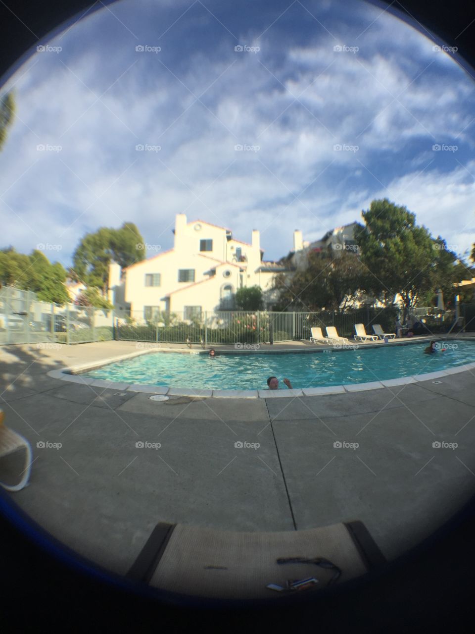 Pool time. At my friends pool having fun