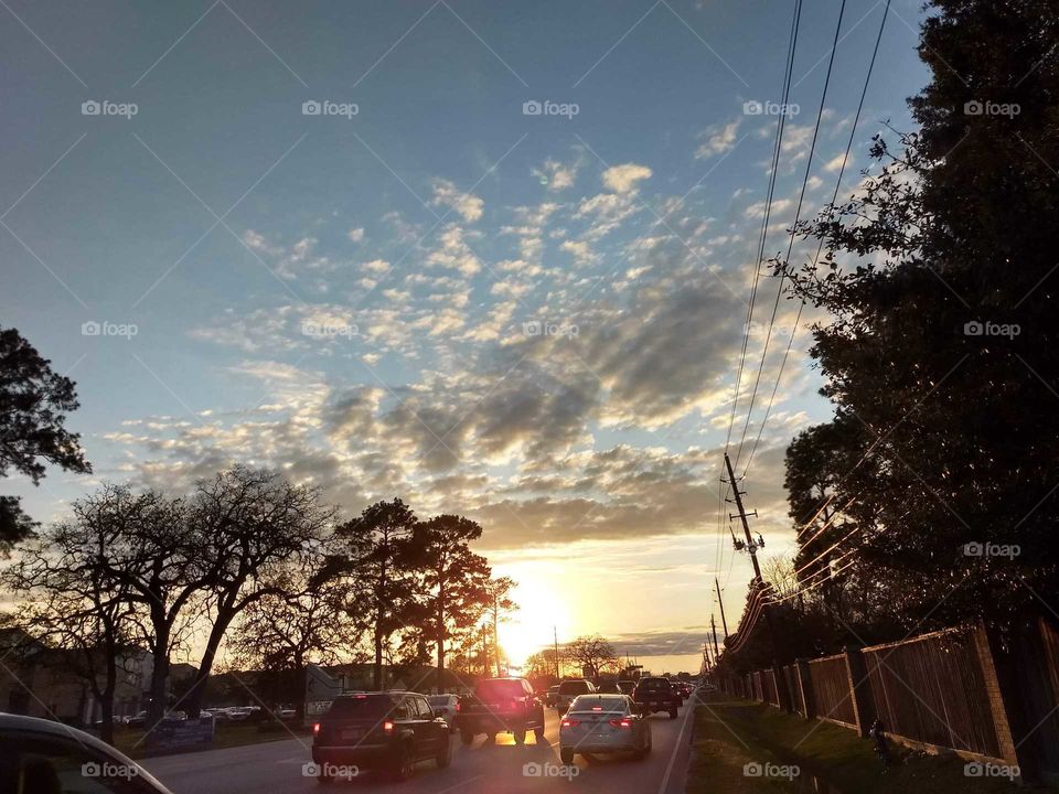 Cloudy sky and it's beauty