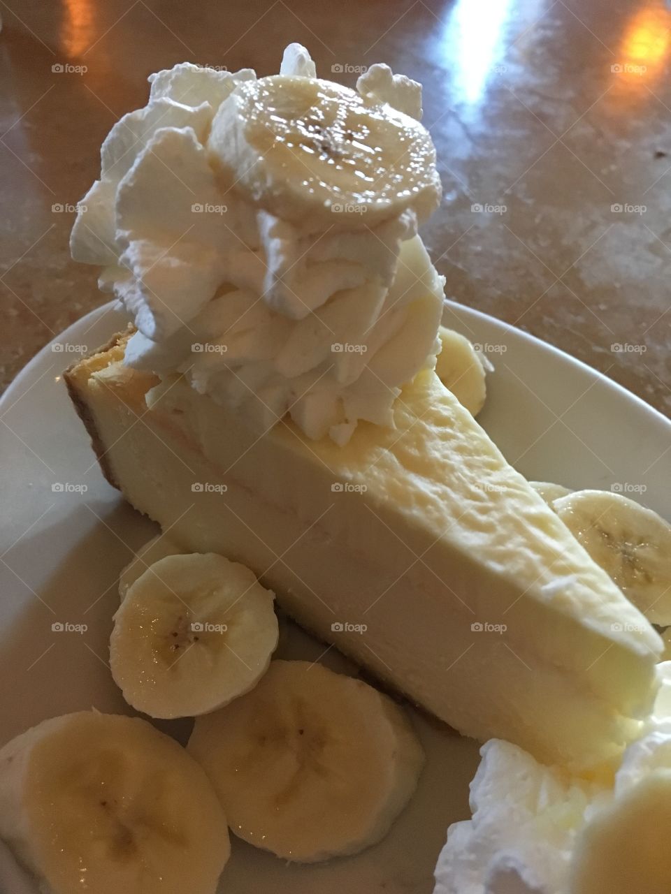 Banana Cream Cheesecake 