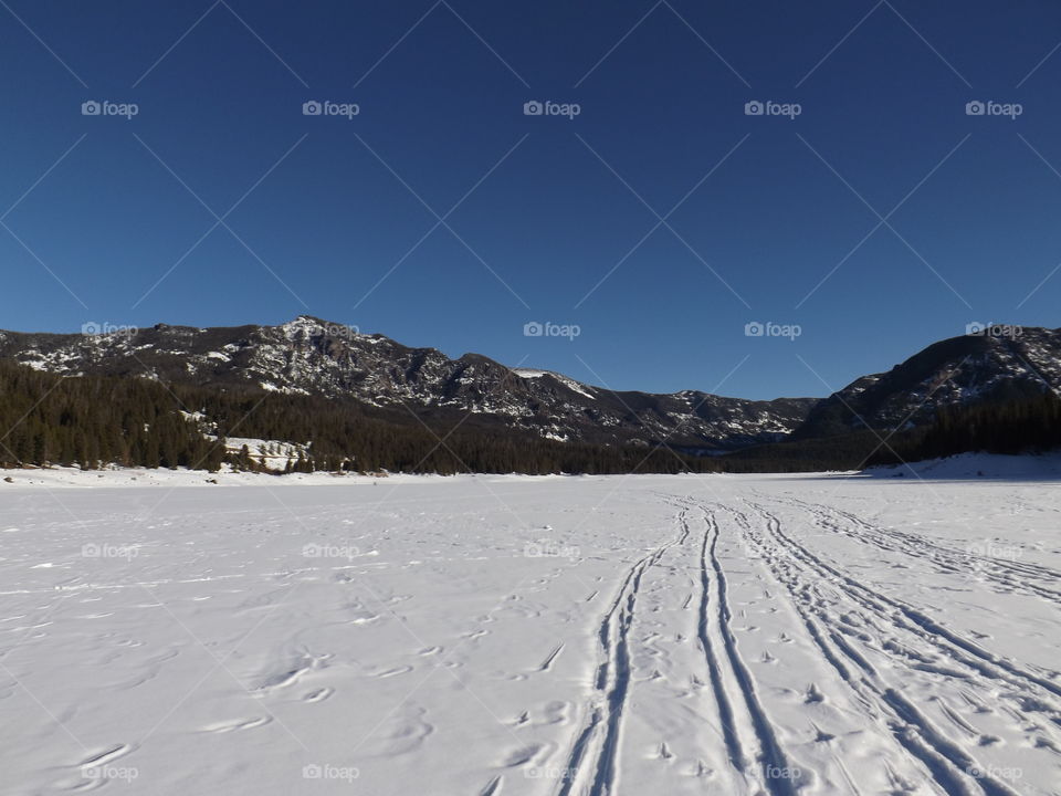 Walking On Frozen Ground