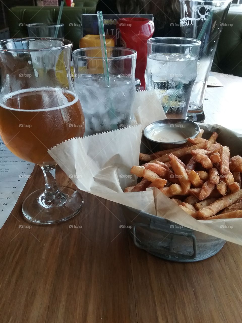 Beer and Fries