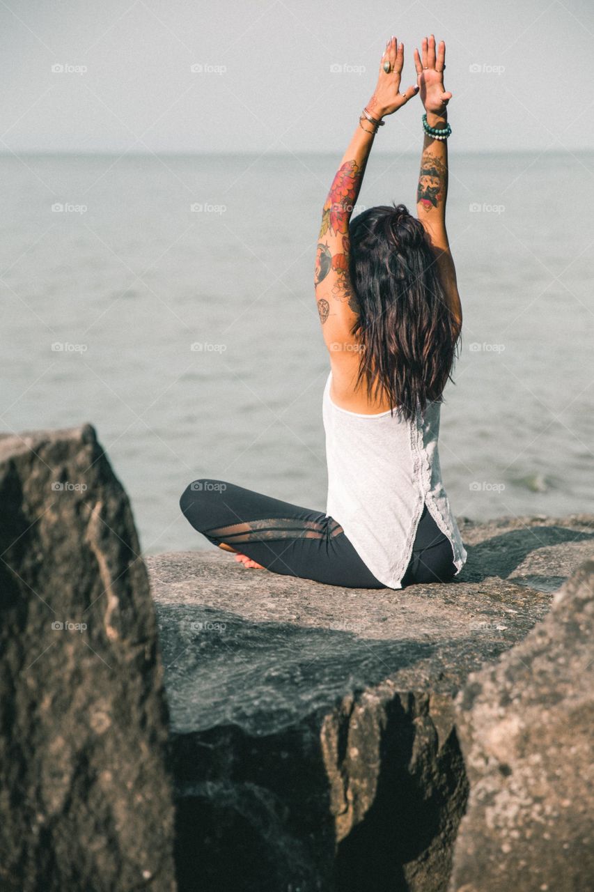 outdoor yoga