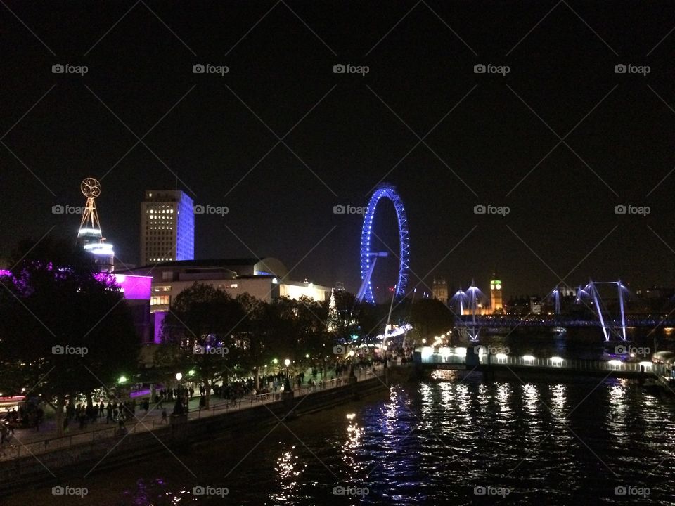 City, River, Architecture, Cityscape, Water