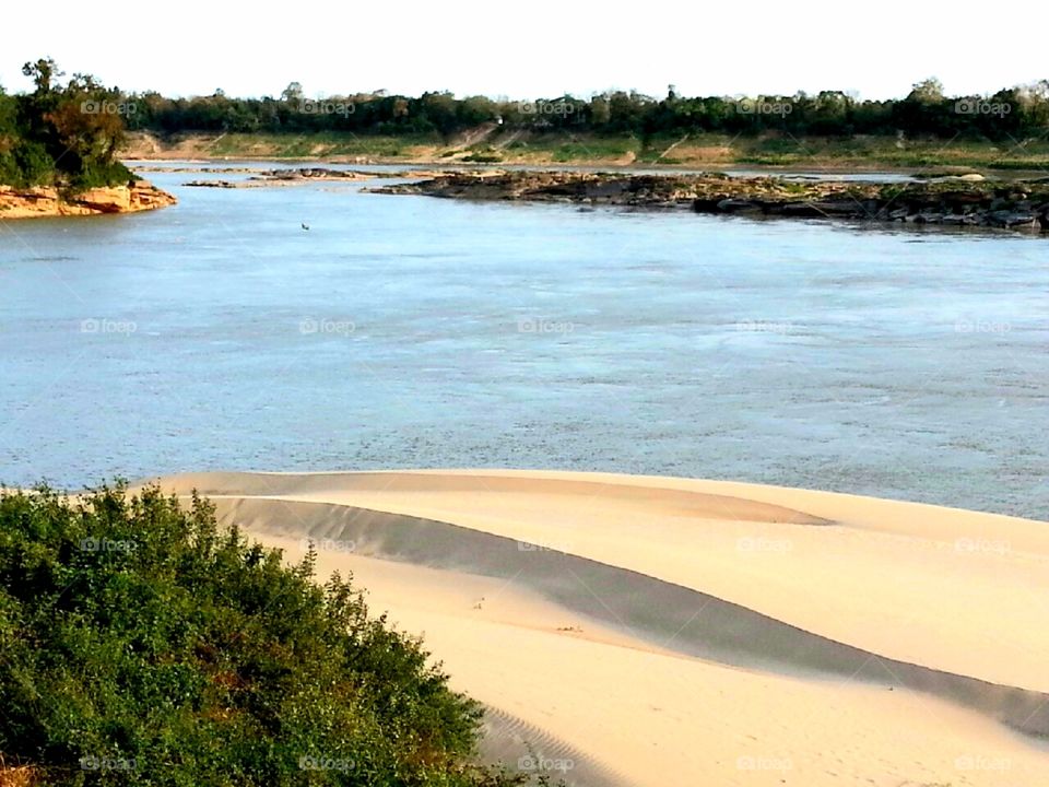 Along Khong River, Ubon Ratcha Thani, Thailand.