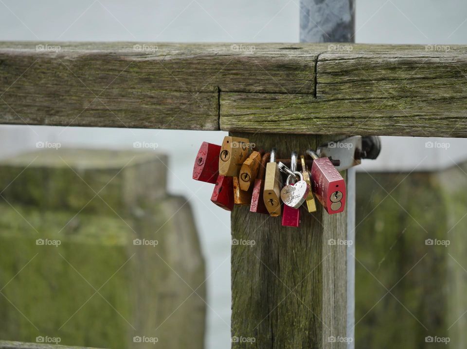 Love padlocks