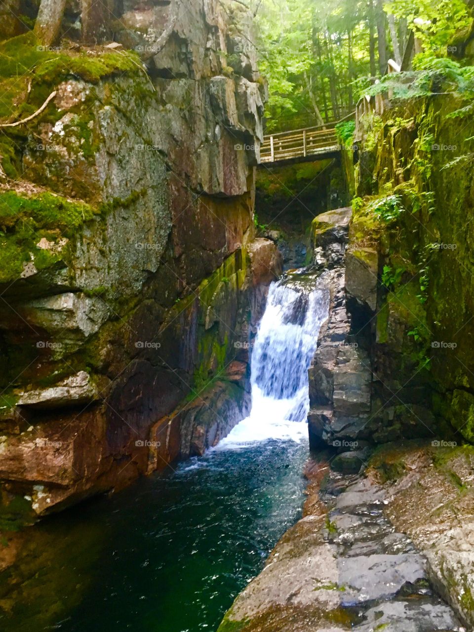 Champaney Falls Trailhead , Albany Nh
