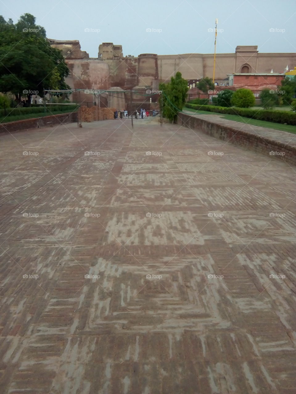 an ancient fort of Bathinda city- a monument protected by Govt Of India- inner part