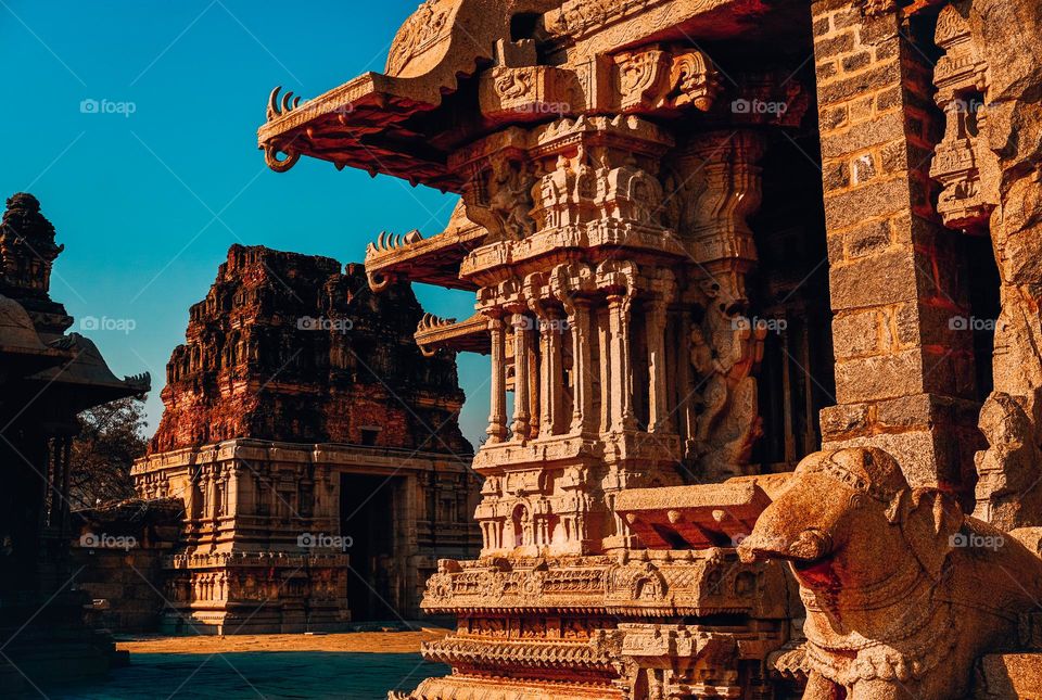 Ancient architecture - Hampi - Vittala temple complex 