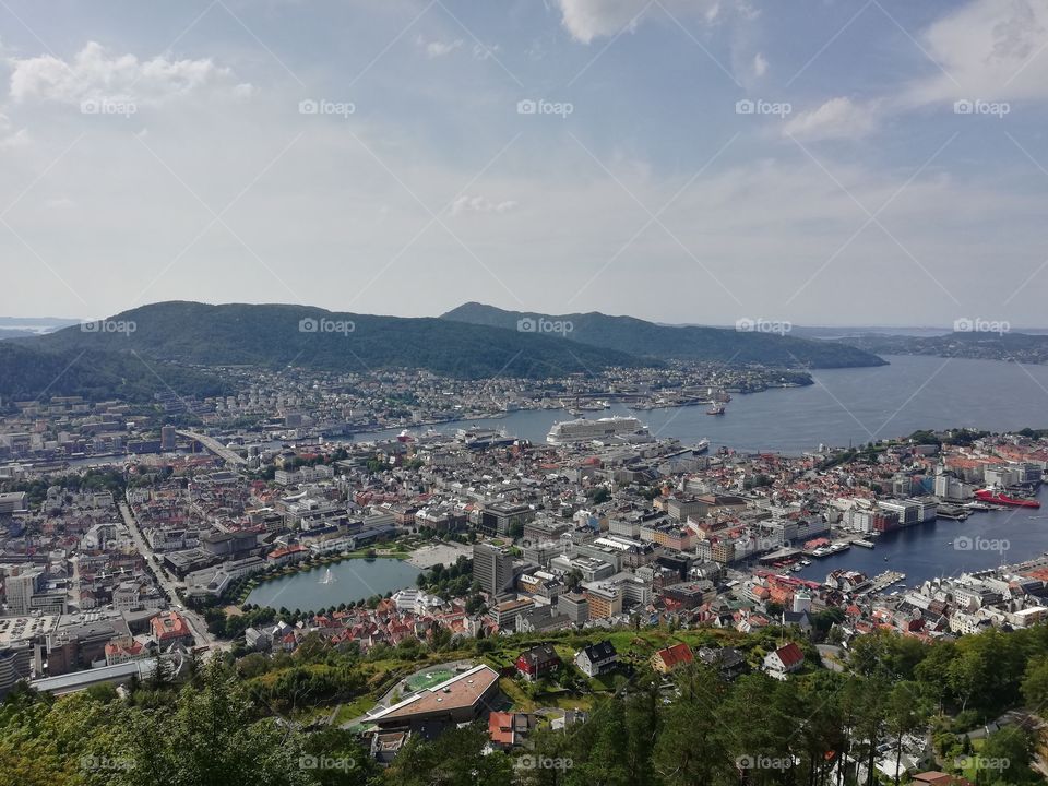Norway Bergen great view