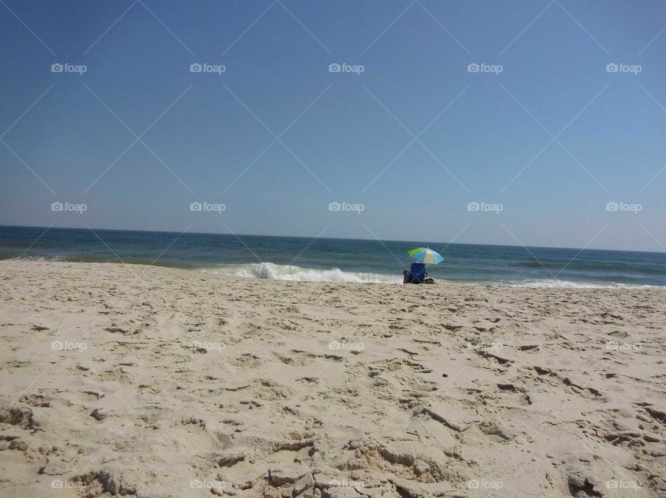 Easter day on the beach