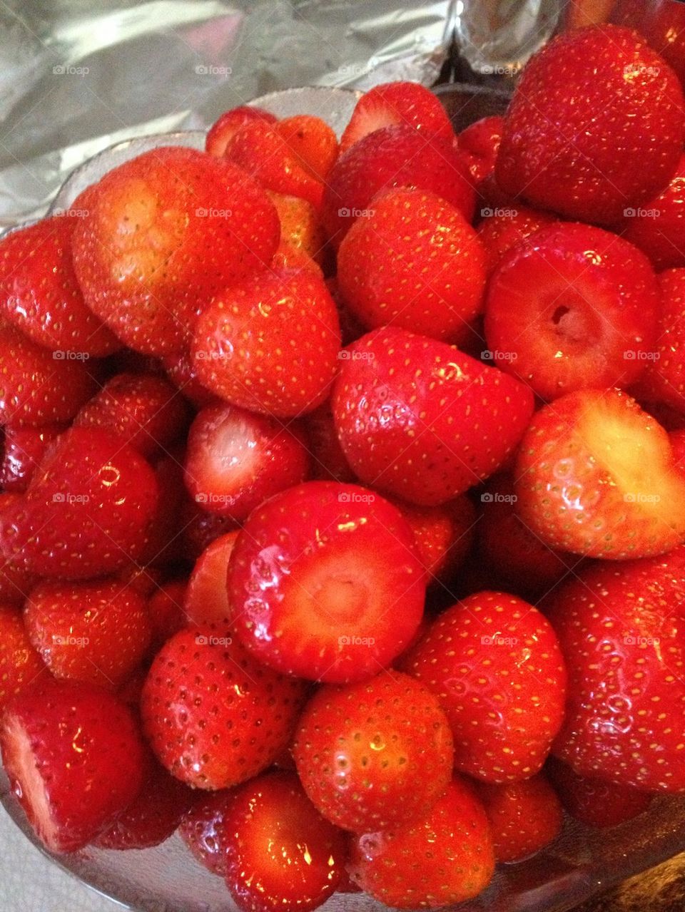Strawberry, red, summer 