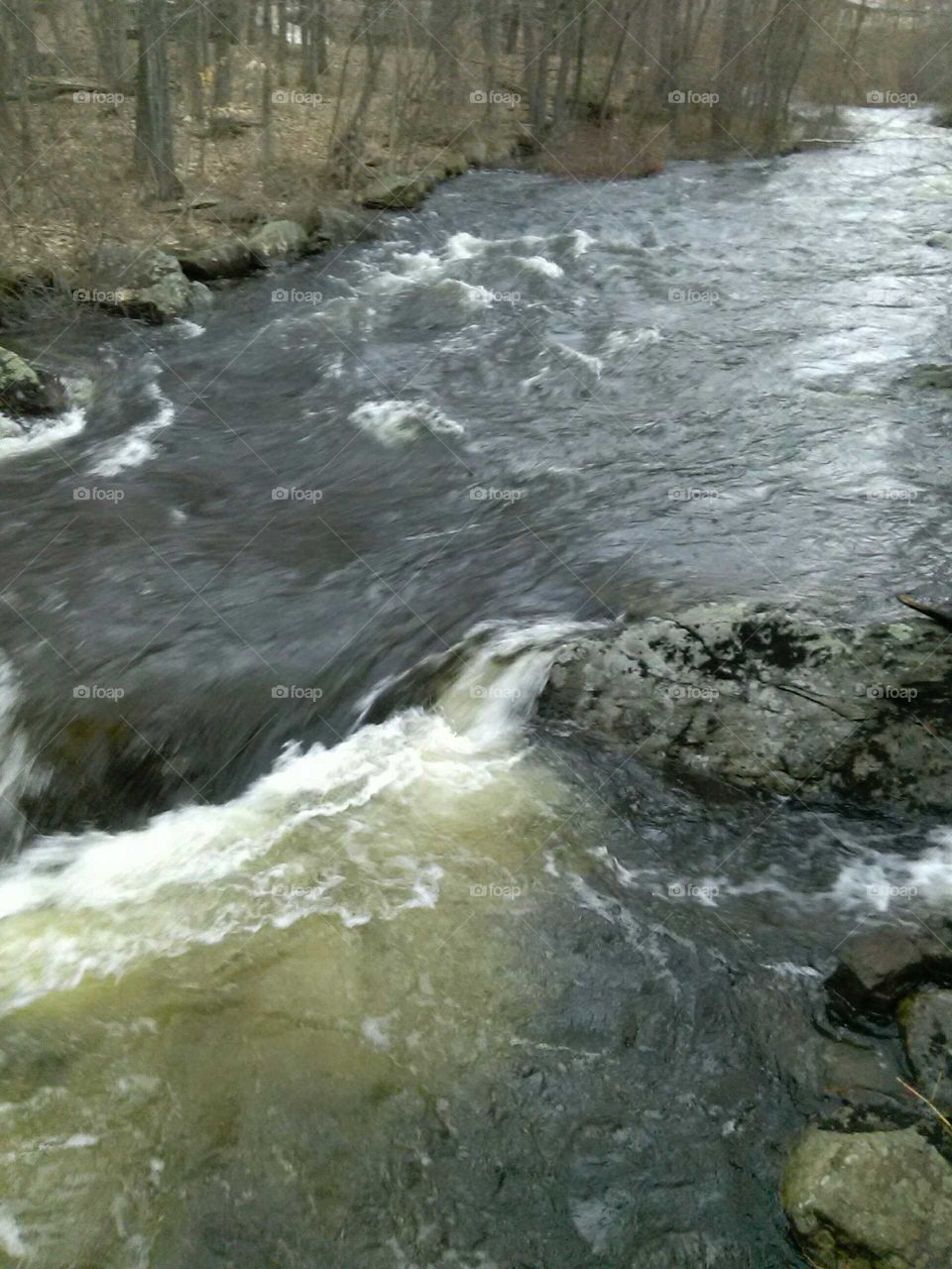 river running