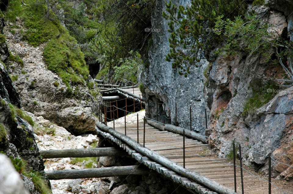 wood mountain path canyon by shotmaker