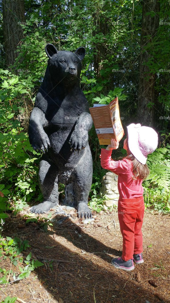 ”Is it you in a booklet?"