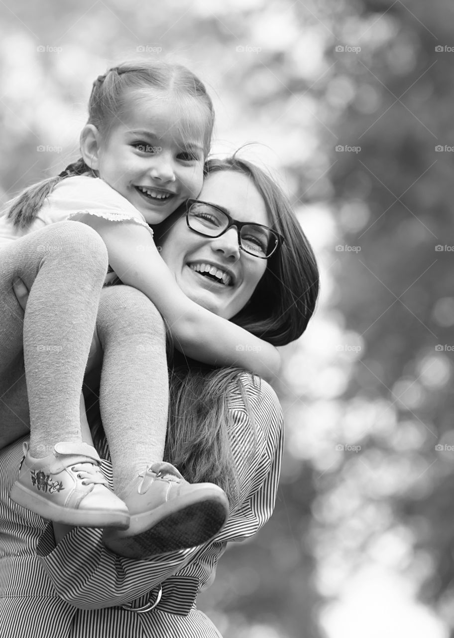 Mother and daughter