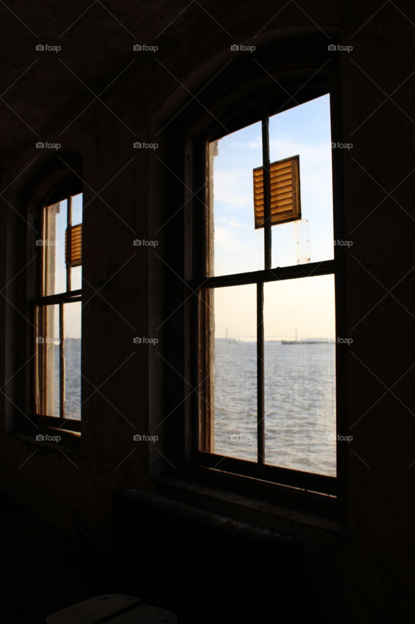 View from Ellis island 