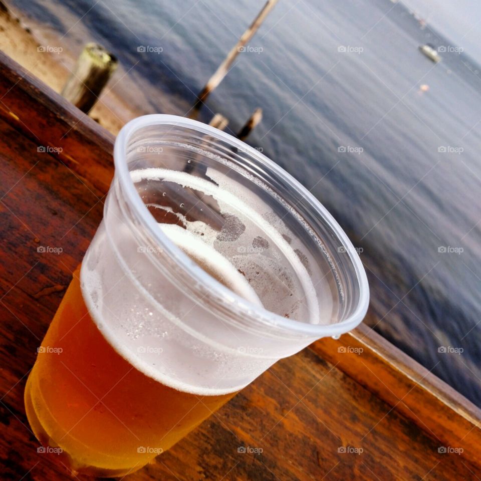 Beer by the beach