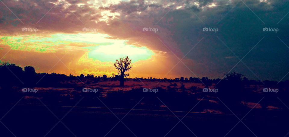 morning Sunrise #Sahara area