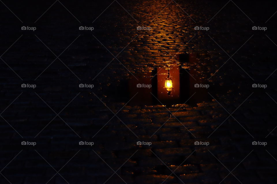 Light, Dark, Moon, Candle, Lamp