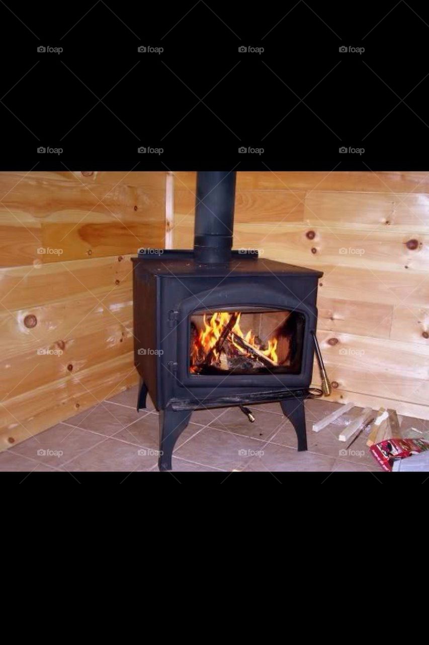 Wood Burning Stove Color