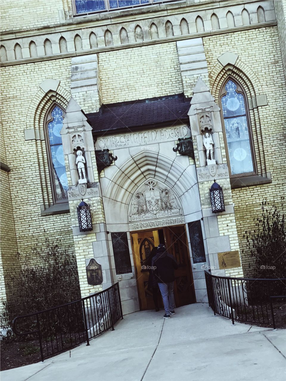 Door of the Basilica of the Sacred Heart